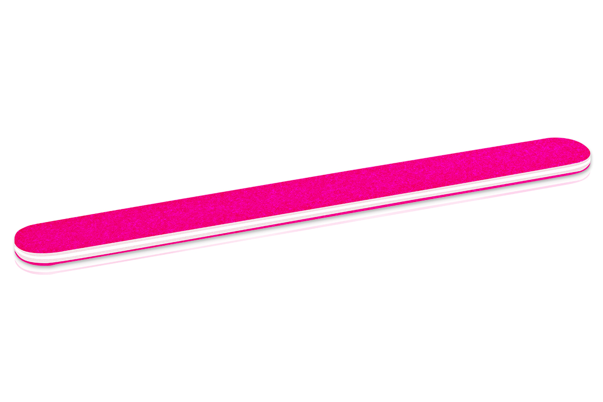 Jolifin Feile gerade neon-pink 100/180
