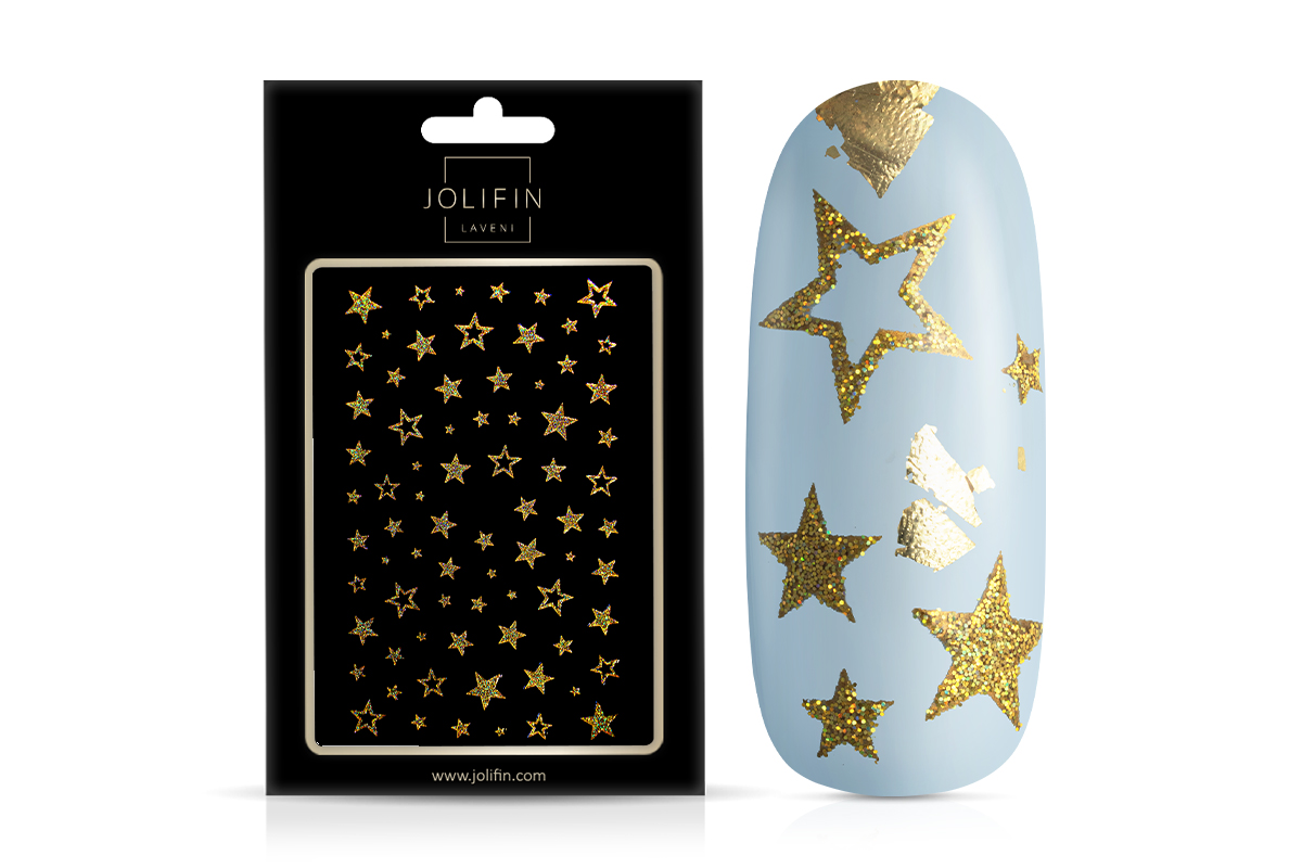 Jolifin LAVENI XL Sticker - Glitter Nr. 10
