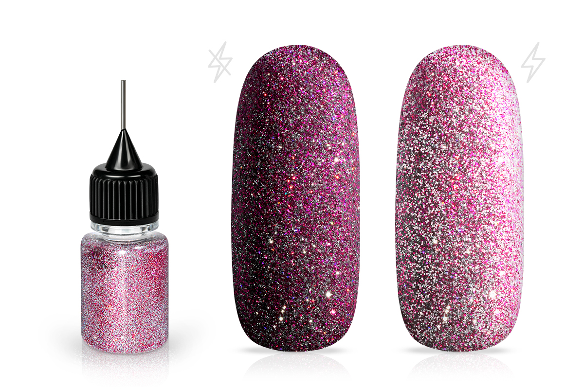 Jolifin LAVENI Diamond Dust - FlashOn raspberry