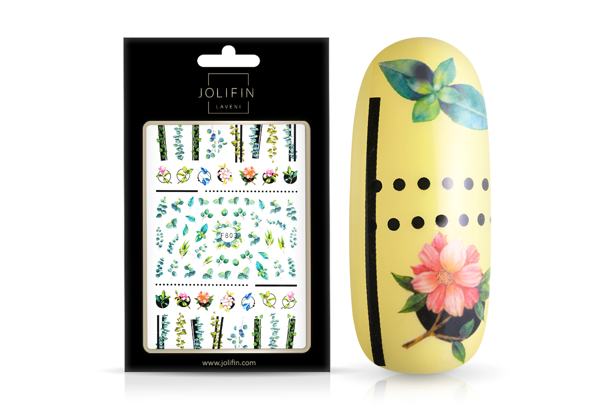 Jolifin LAVENI XL Sticker - Flowers No. 40