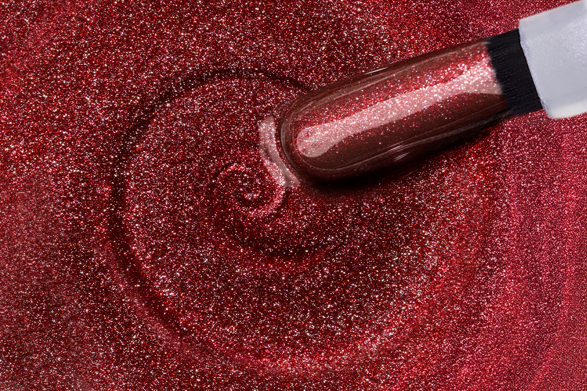 Jolifin LAVENI Shellac - metallic bordeaux 10ml