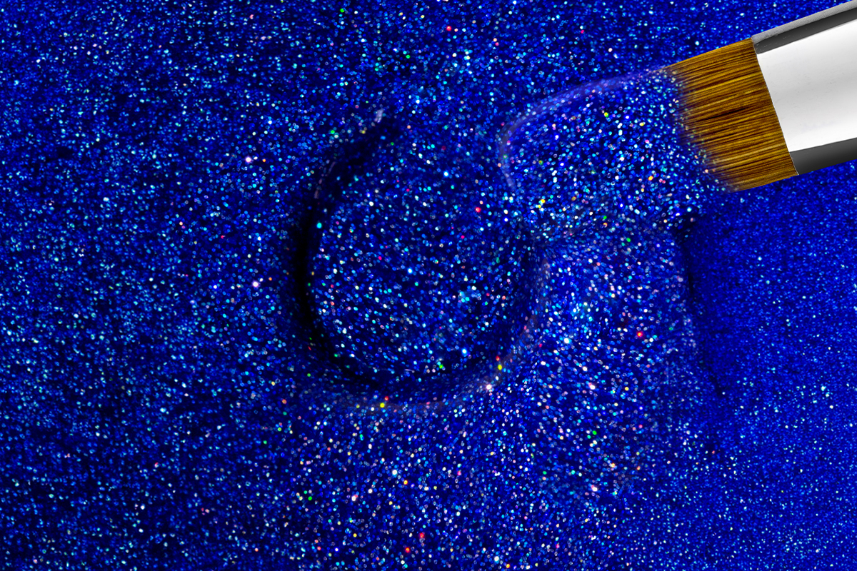 Jolifin Farbgel blue hologramm 5ml