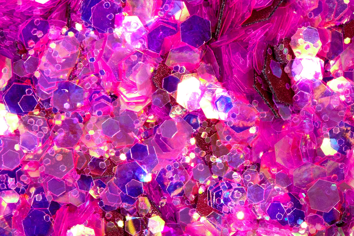 Jolifin Neon Aurora Glitter - pink