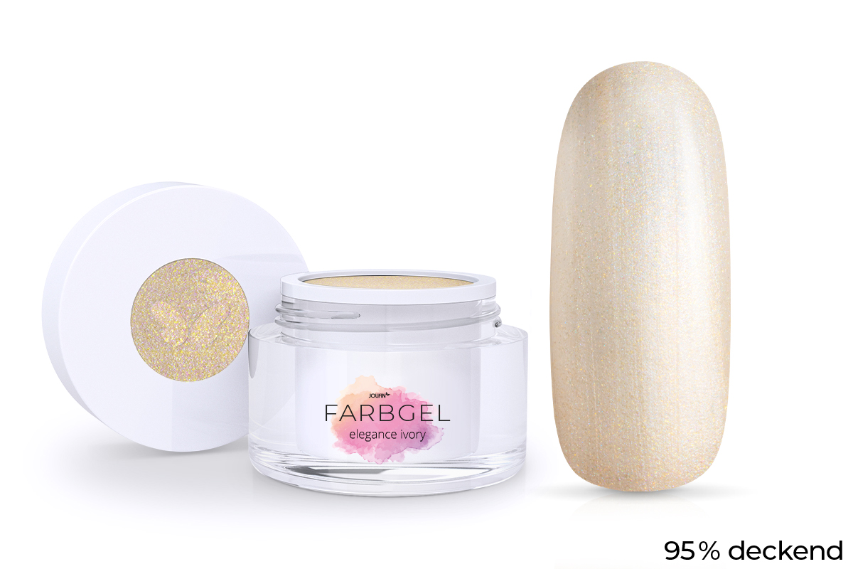 Jolifin Farbgel elegance ivory 5ml