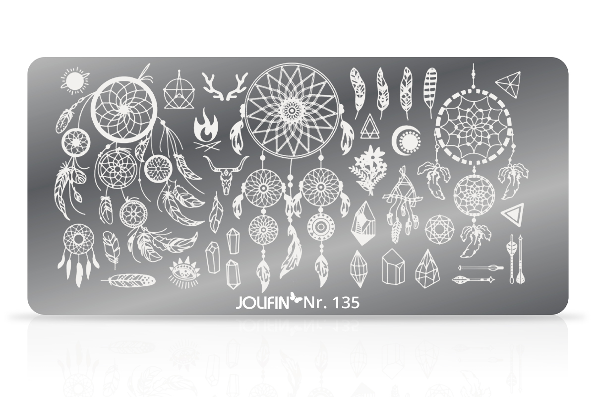 Jolifin Stamping-Schablone Nr. 135