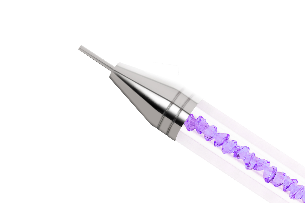 Jolifin Diamond Nail Art Picker Pen - purple