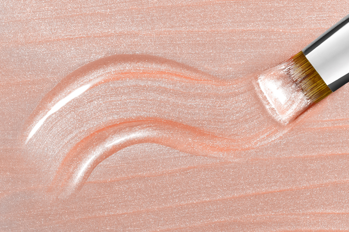 Colour gel pearly pastel mandarin 5ml