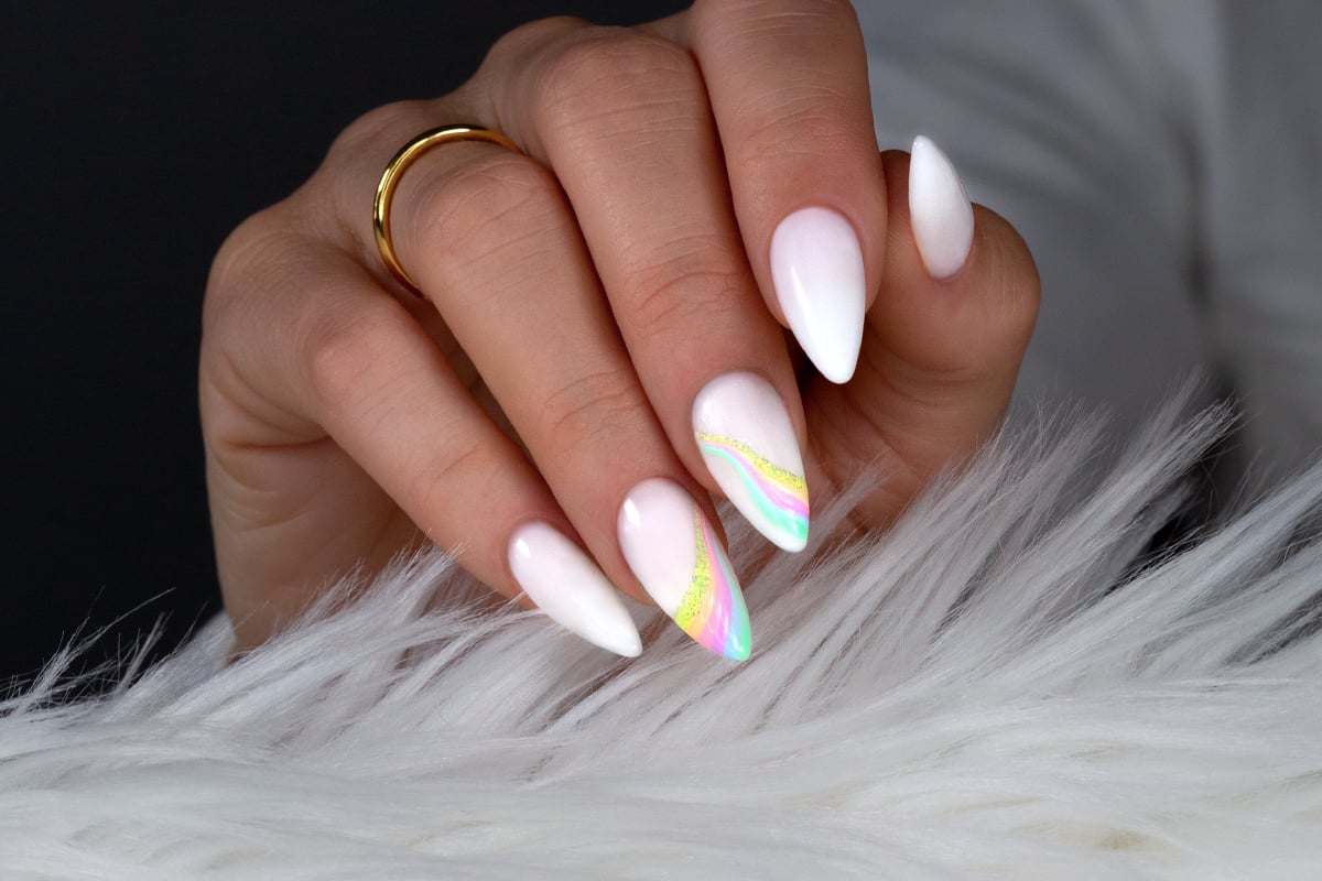 Jolifin LAVENI Shellac Fineliner - pastell-neon orange 10ml
