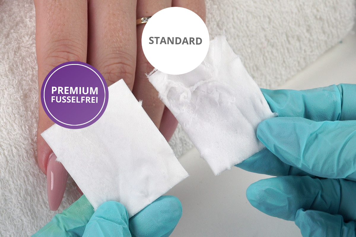 Jolifin 500er Zellstofftupfer - Premium fusselfrei