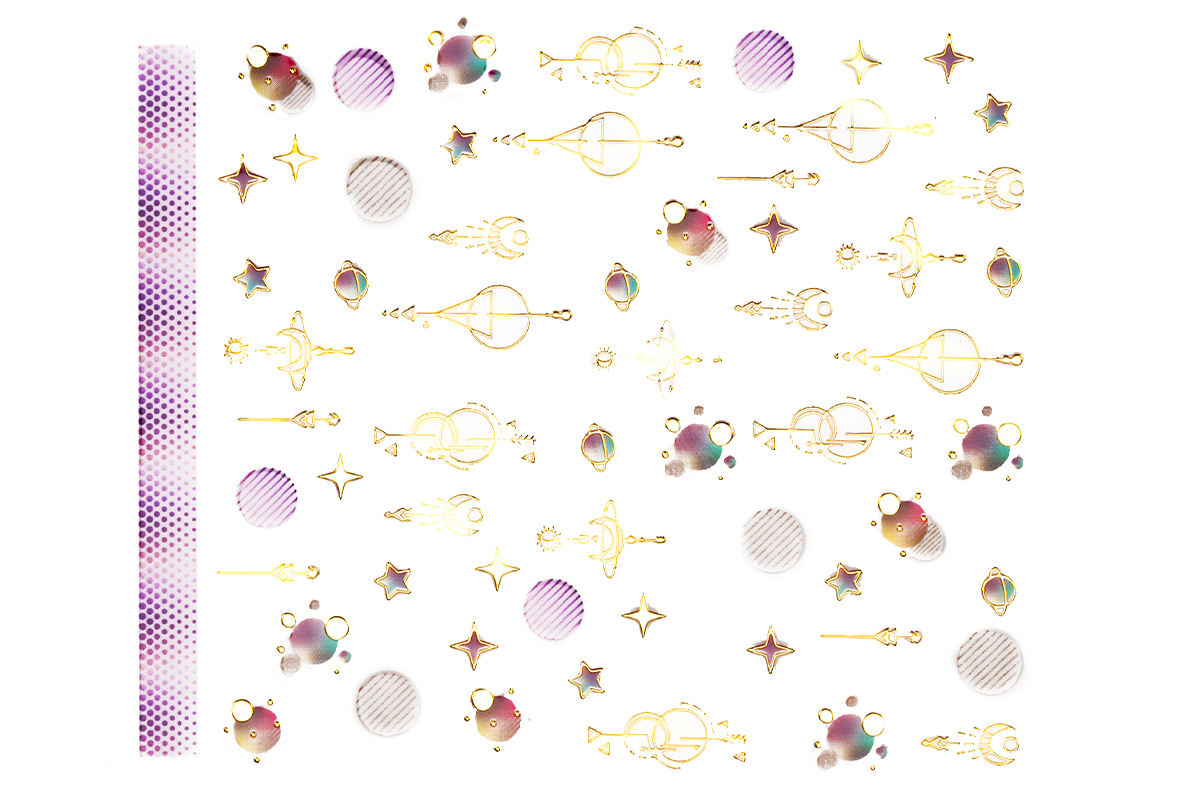 Jolifin LAVENI XL Sticker - gold 59