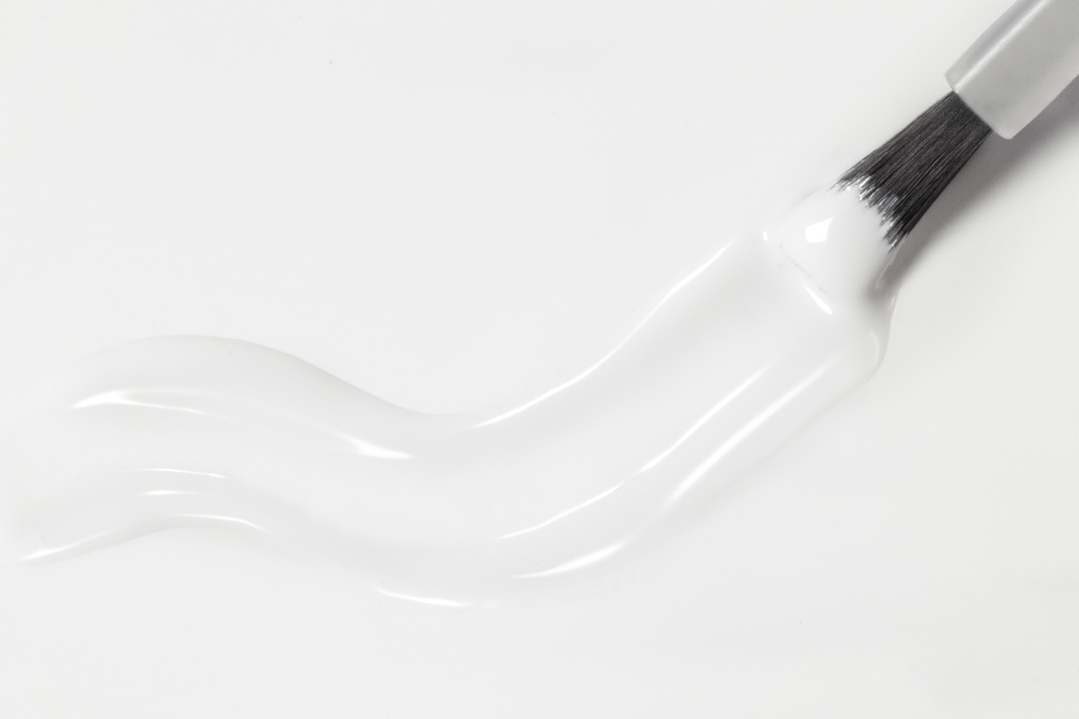 Jolifin LAVENI Shellac - Base-Coat milky white 10ml