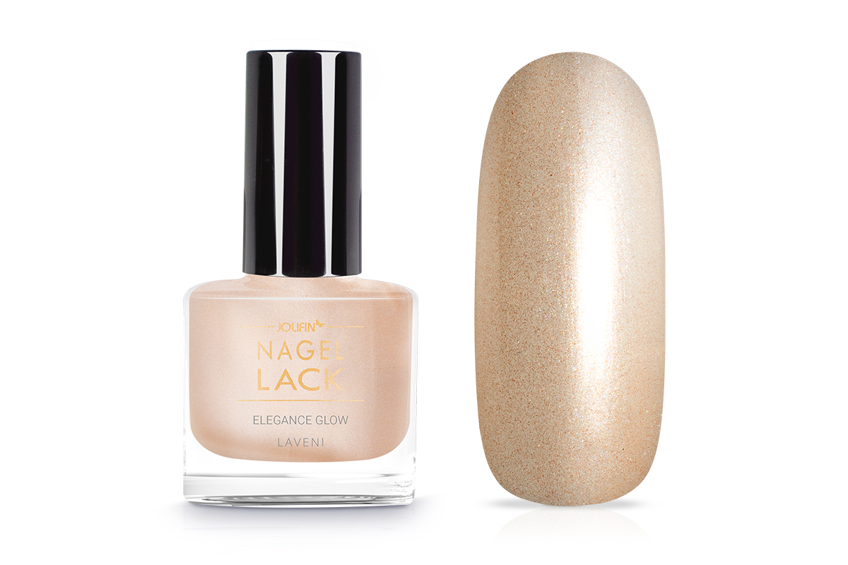 Jolifin LAVENI Nagellack - elegance glow 9ml