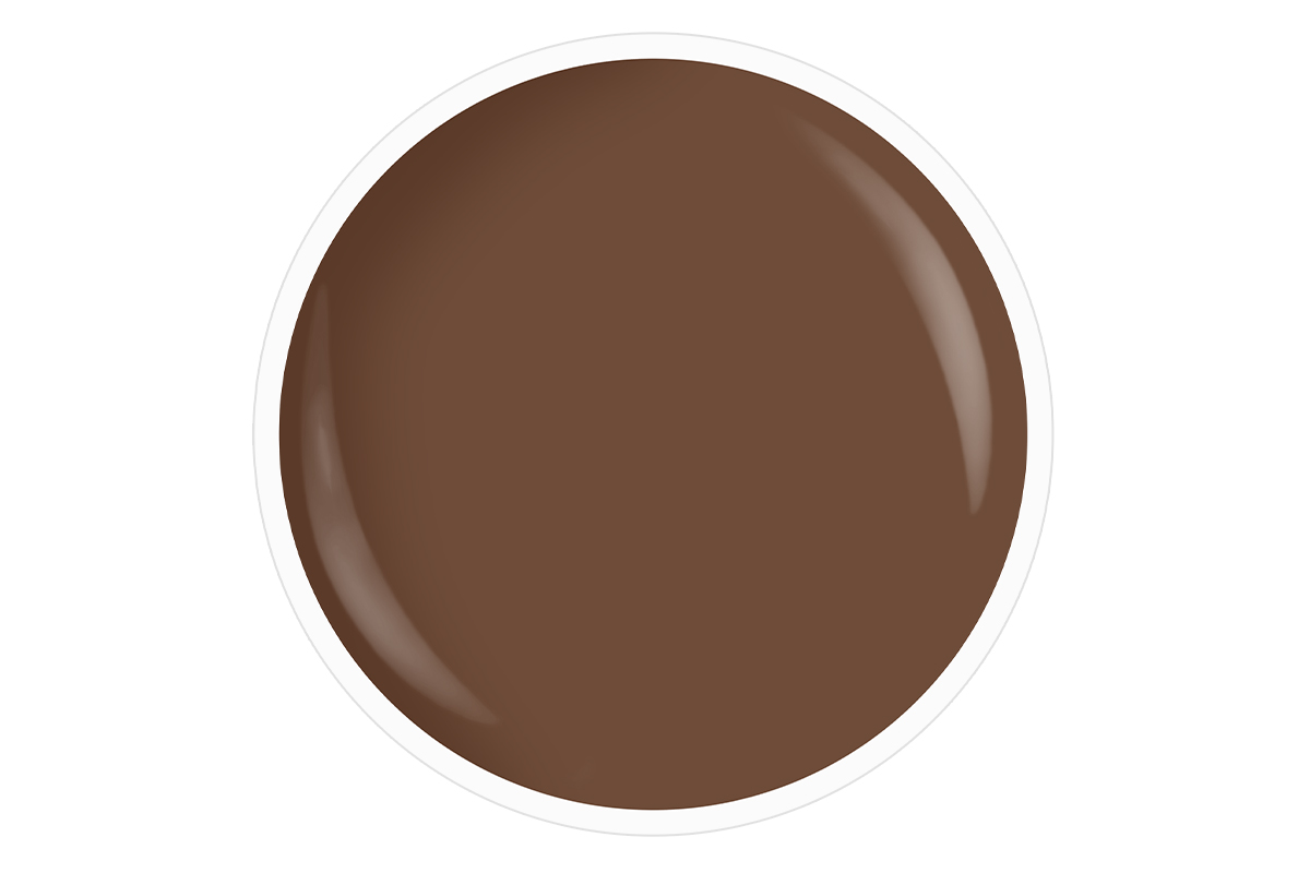 Jolifin Stamping-Lack - nougat-brown 12ml
