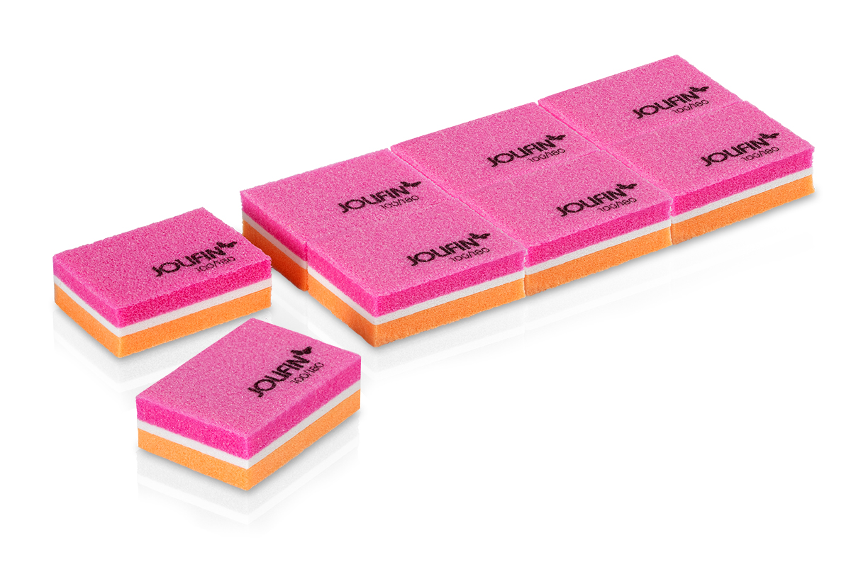 Jolifin Micro Bufferfeile 100/180 - Set 8 Stück