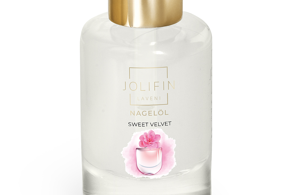 Jolifin LAVENI Nagelöl - sweet velvet 10ml