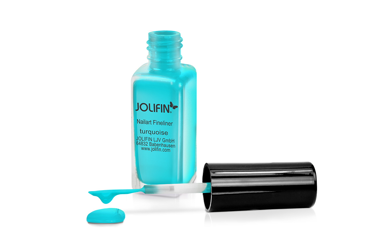 Jolifin Nailart Fineliner turquoise 10ml