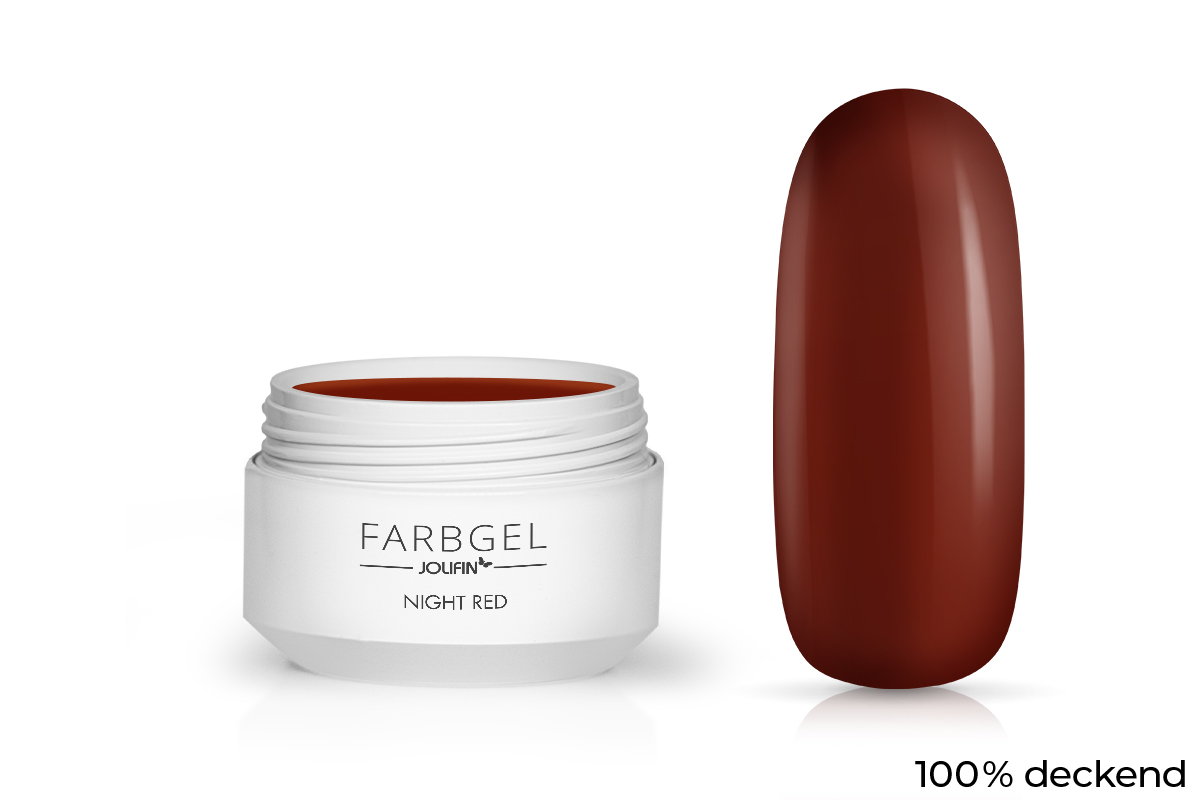 Jolifin Farbgel night red 5ml