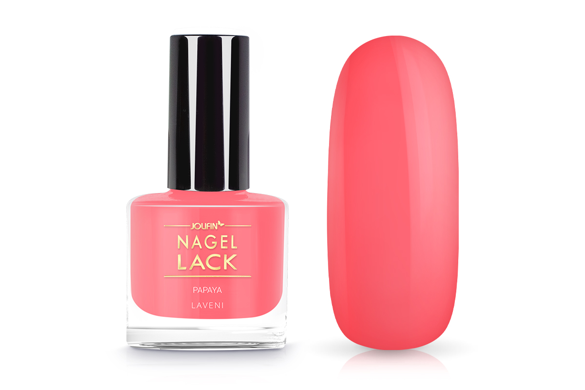 Jolifin LAVENI Nagellack - papaya 9ml