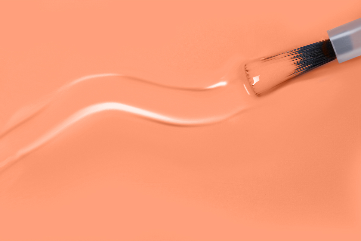 Jolifin LAVENI Shellac - pastell neon-apricot 10ml