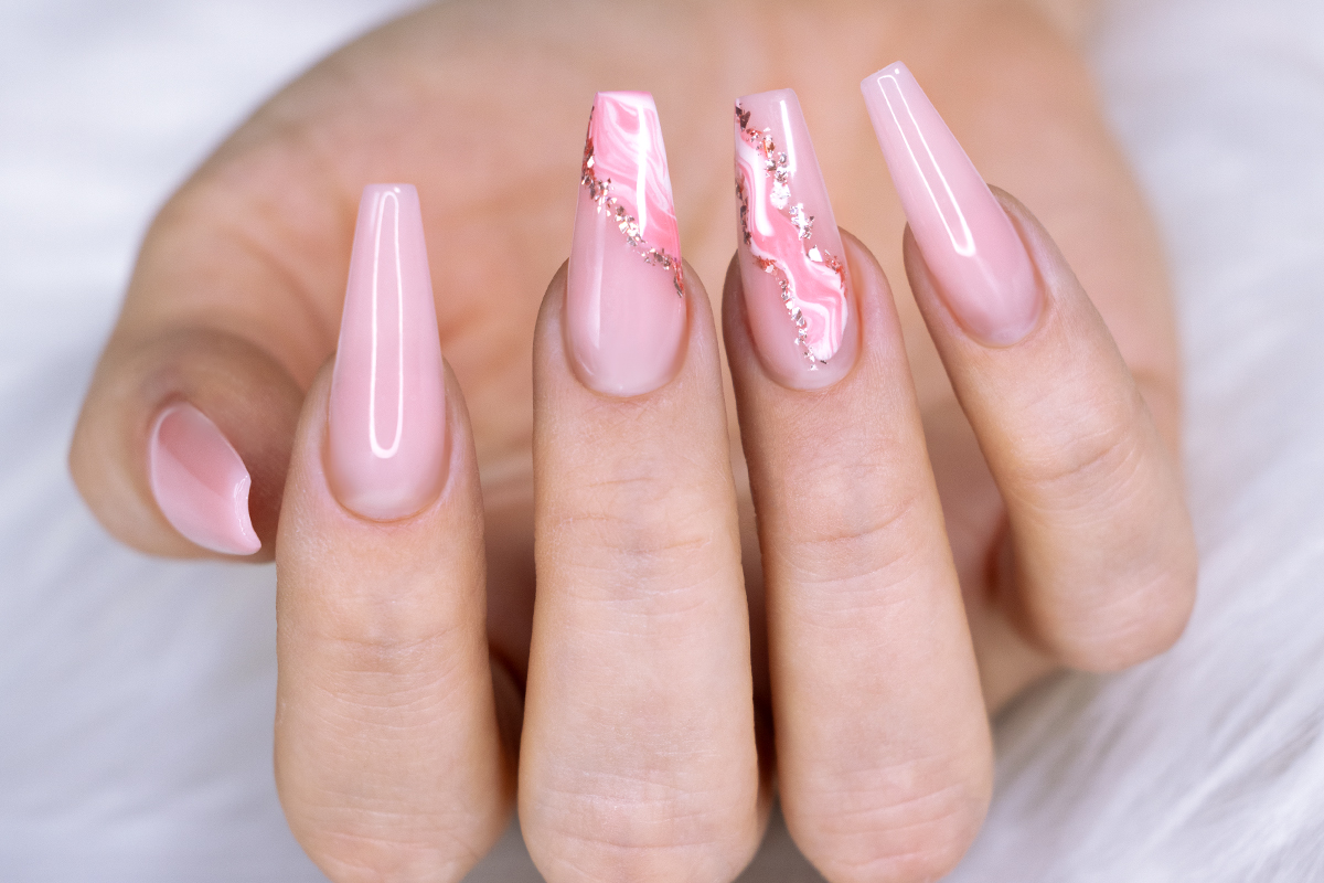 Jolifin LAVENI - Aufbau-Gel extra dickviskos rosé 15ml