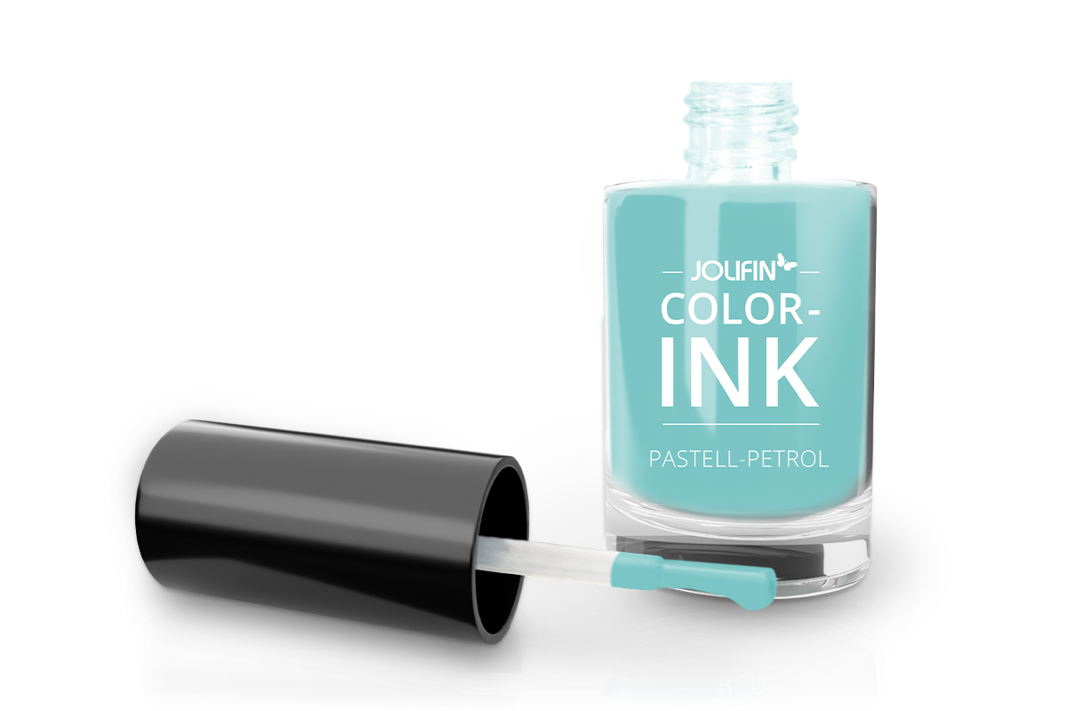 Jolifin Color-Ink - pastell-petrol 5ml