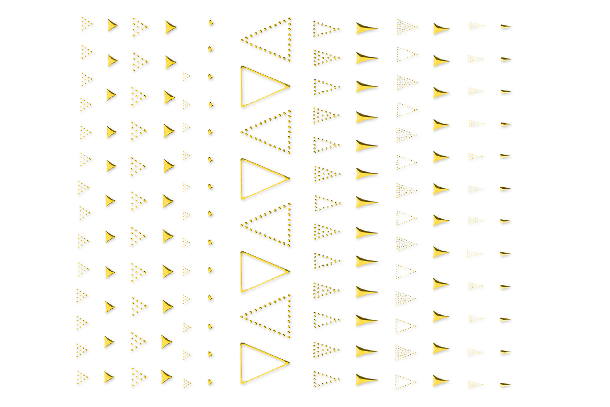 Jolifin LAVENI XL Sticker - Gold 9