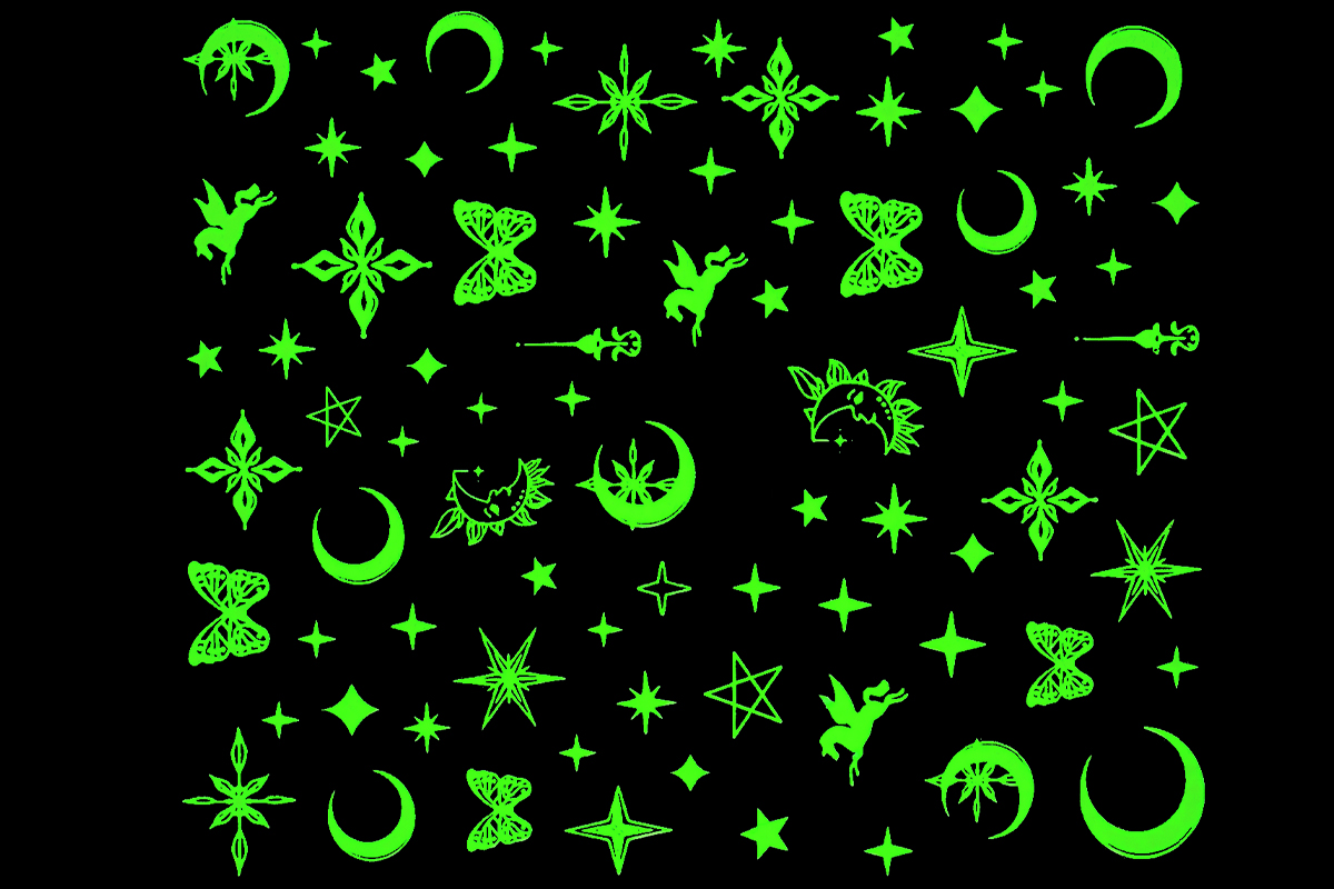 Jolifin LAVENI Sticker - Neon No. 1