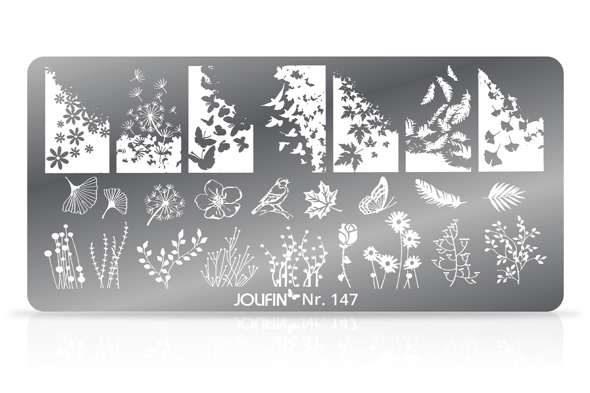 Jolifin Stamping-Schablone - Nr. 147