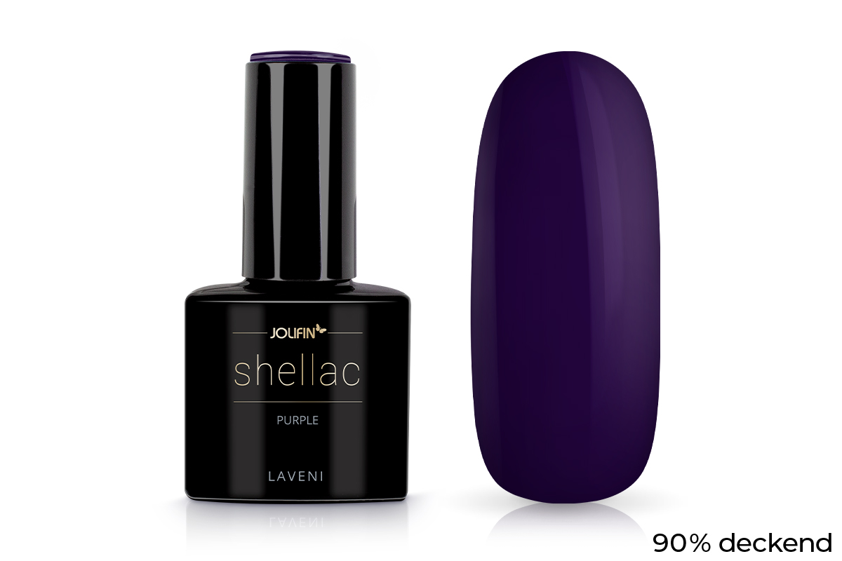 Jolifin LAVENI Shellac - purple 10ml