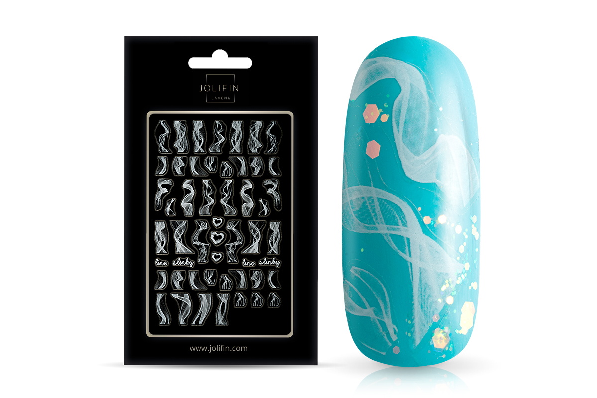 Jolifin LAVENI XL Sticker - White 30
