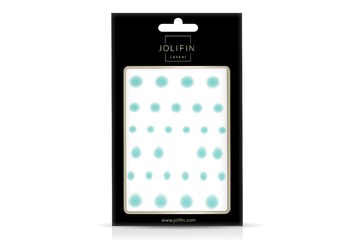 Jolifin LAVENI XL Sticker - aura pastell-blue
