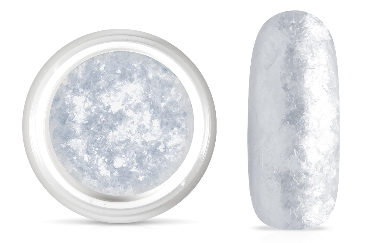 Jolifin Soft Opal Flakes - white pearl