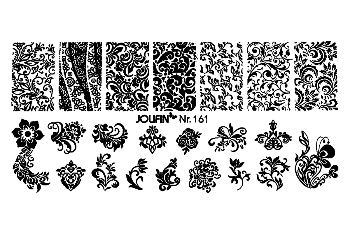 Jolifin Stamping-Schablone Nr. 161