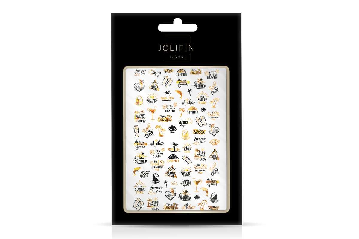 Jolifin LAVENI XL Sticker - Gold 15