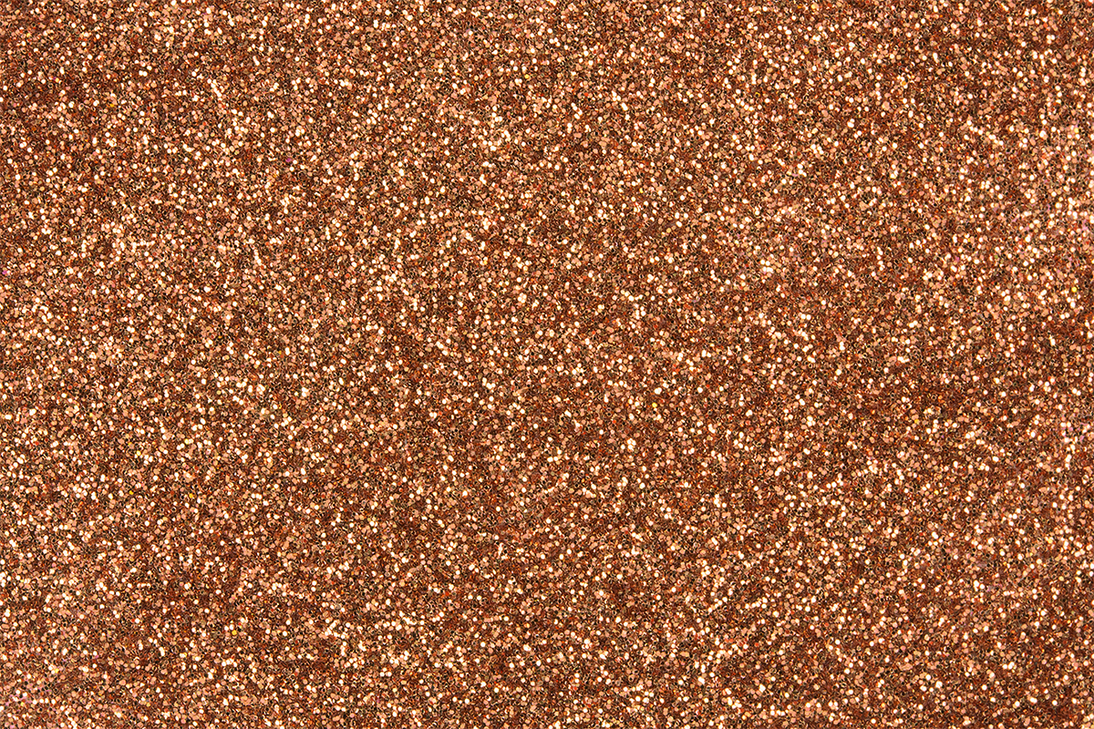 Jolifin Glitterpuder rosy copper
