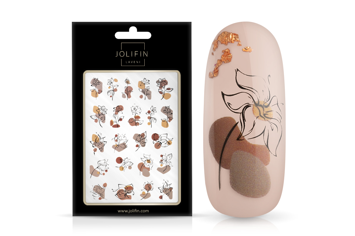 Jolifin LAVENI XL Sticker - Flowers Nr. 37