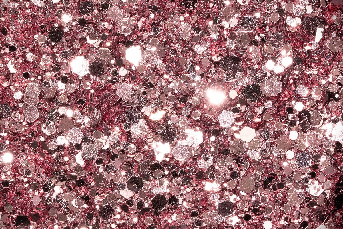 Jolifin LAVENI Sparkle Glitter - luxury rosé