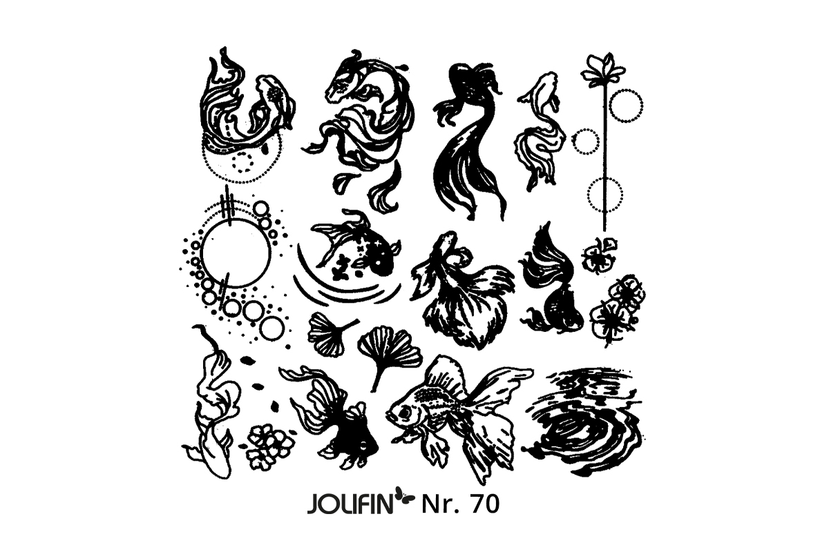 Jolifin Stamping Stencil No. 70