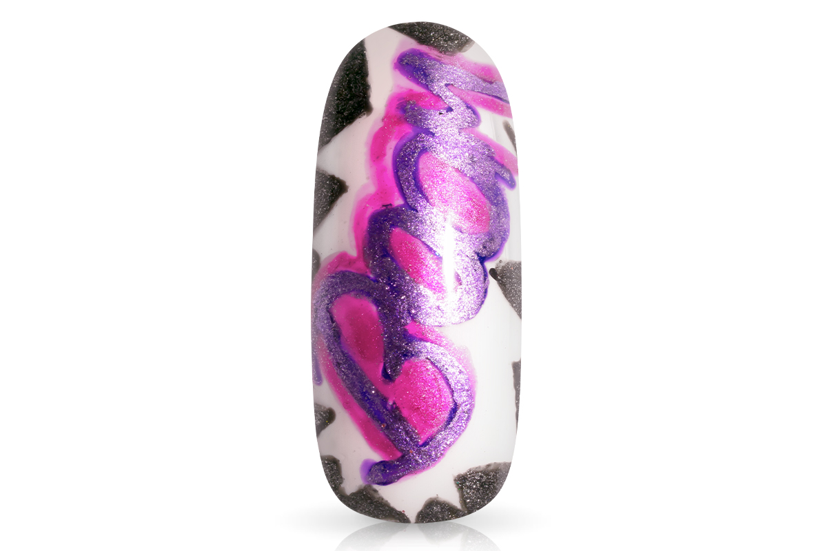 Jolifin LAVENI 3D Nailart-Pen - pink Glitter
