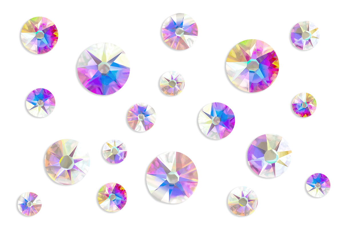 Jolifin LAVENI Strass-Display XL irisierend