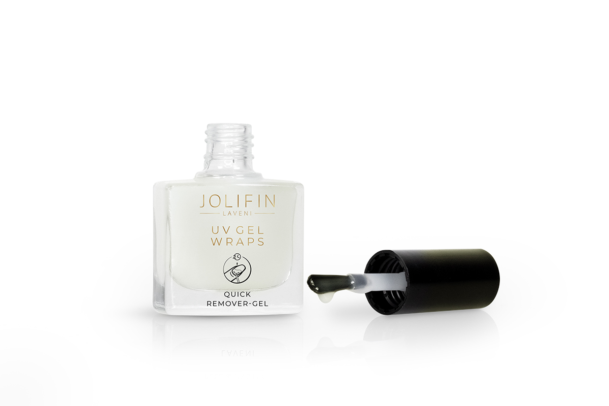 Jolifin LAVENI UV Gel-Wraps - Quick Remover-Gel 10ml