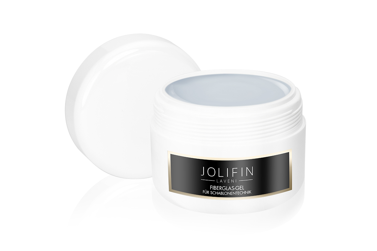 Jolifin LAVENI Refill - Fiberglas-Gel für Schablonentechnik 250ml