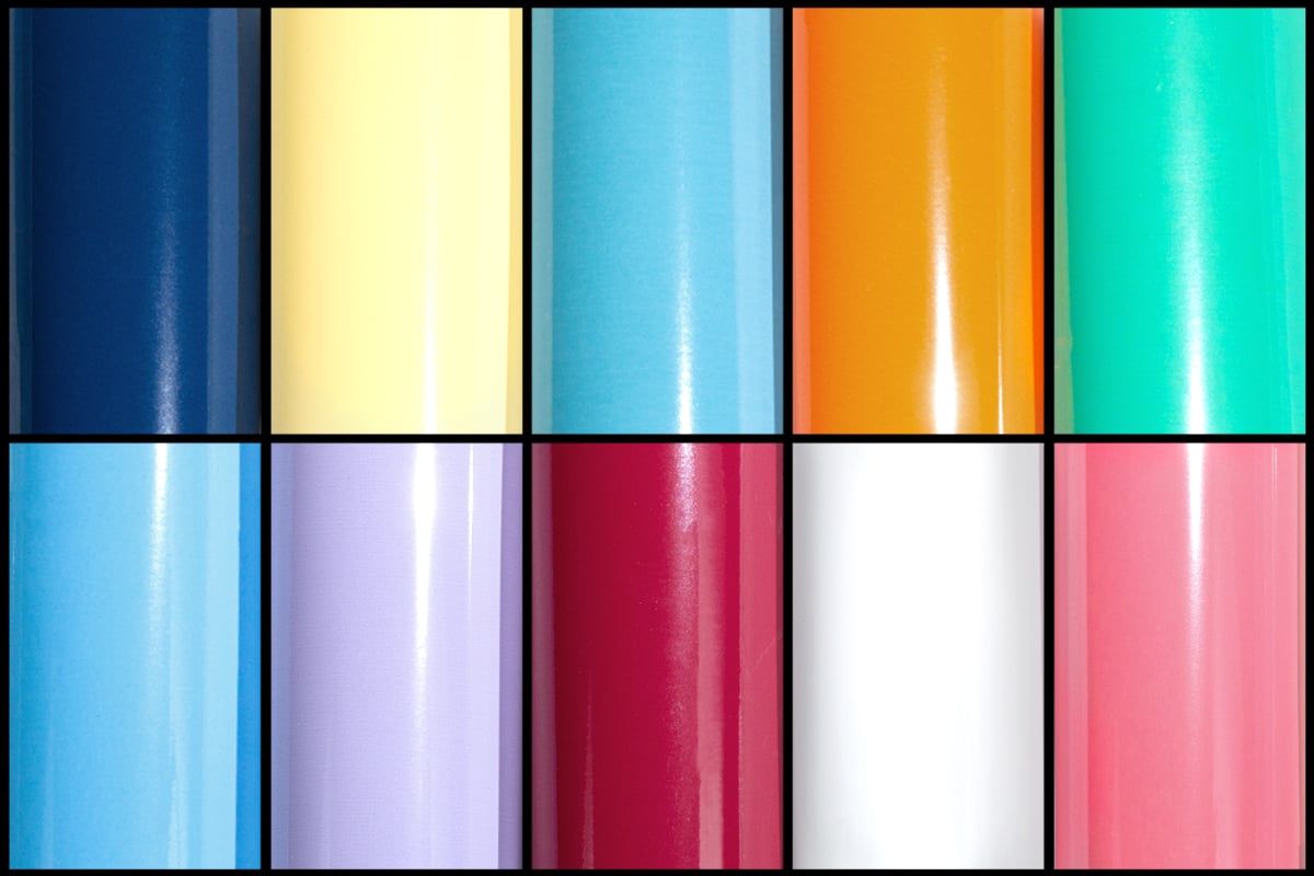 Jolifin Transfer-Nagelfolien Box - Pure Colors