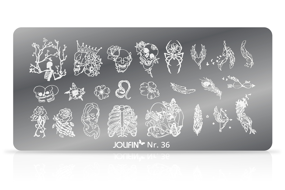 Jolifin Stamping-Schablone Nr. 36