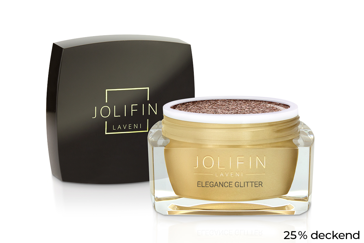Jolifin LAVENI Colour Gel - elegance Glitter 5ml