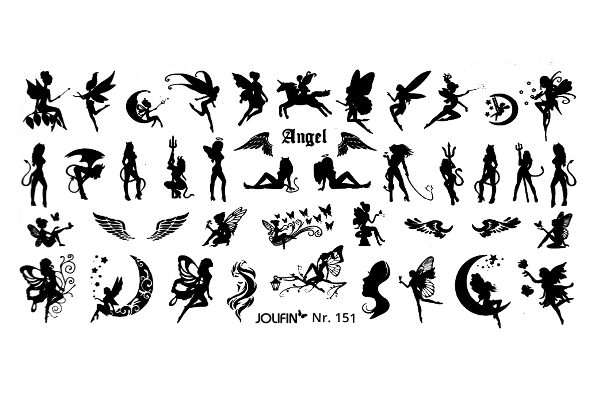 Jolifin Stamping Stencil No. 151