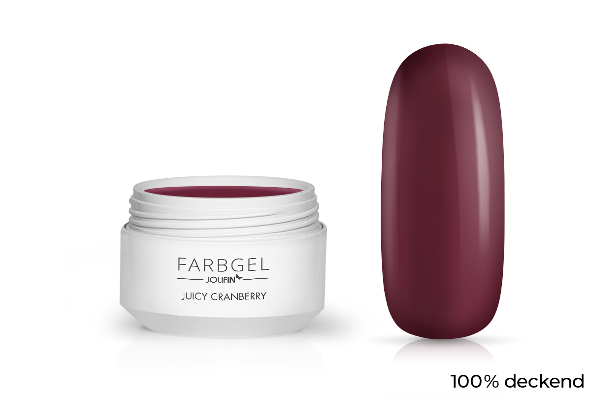Jolifin Farbgel juicy cranberry 5ml