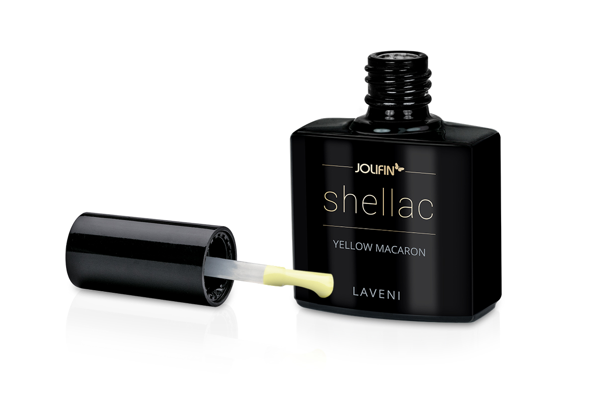 Jolifin LAVENI Shellac - yellow macaron 10ml