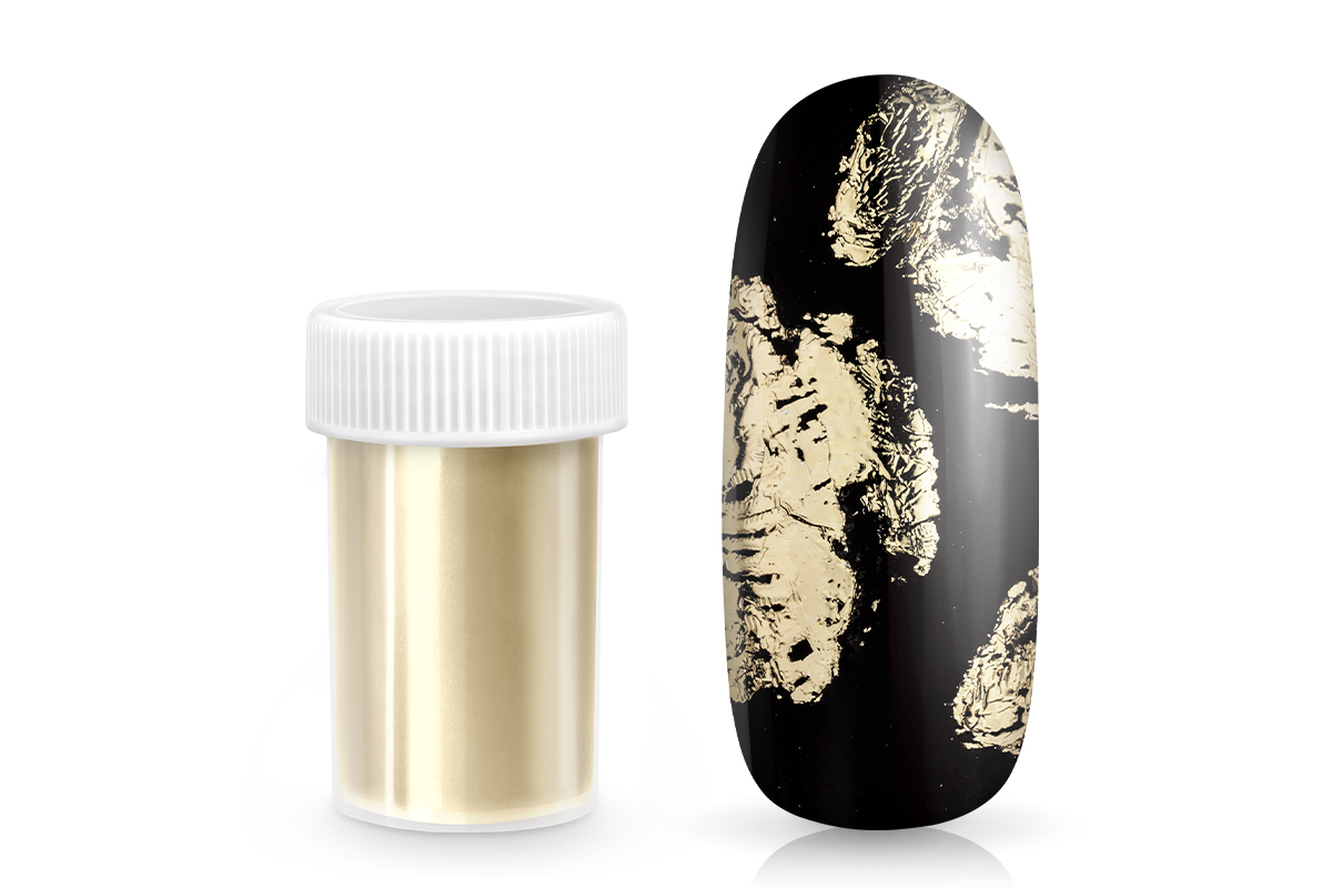 Jolifin Transfer Nagelfolie XL - Chrome champagne