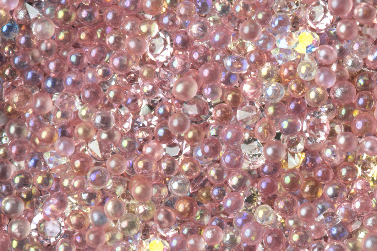 Jolifin LAVENI Luxury Pearls - crystal rose
